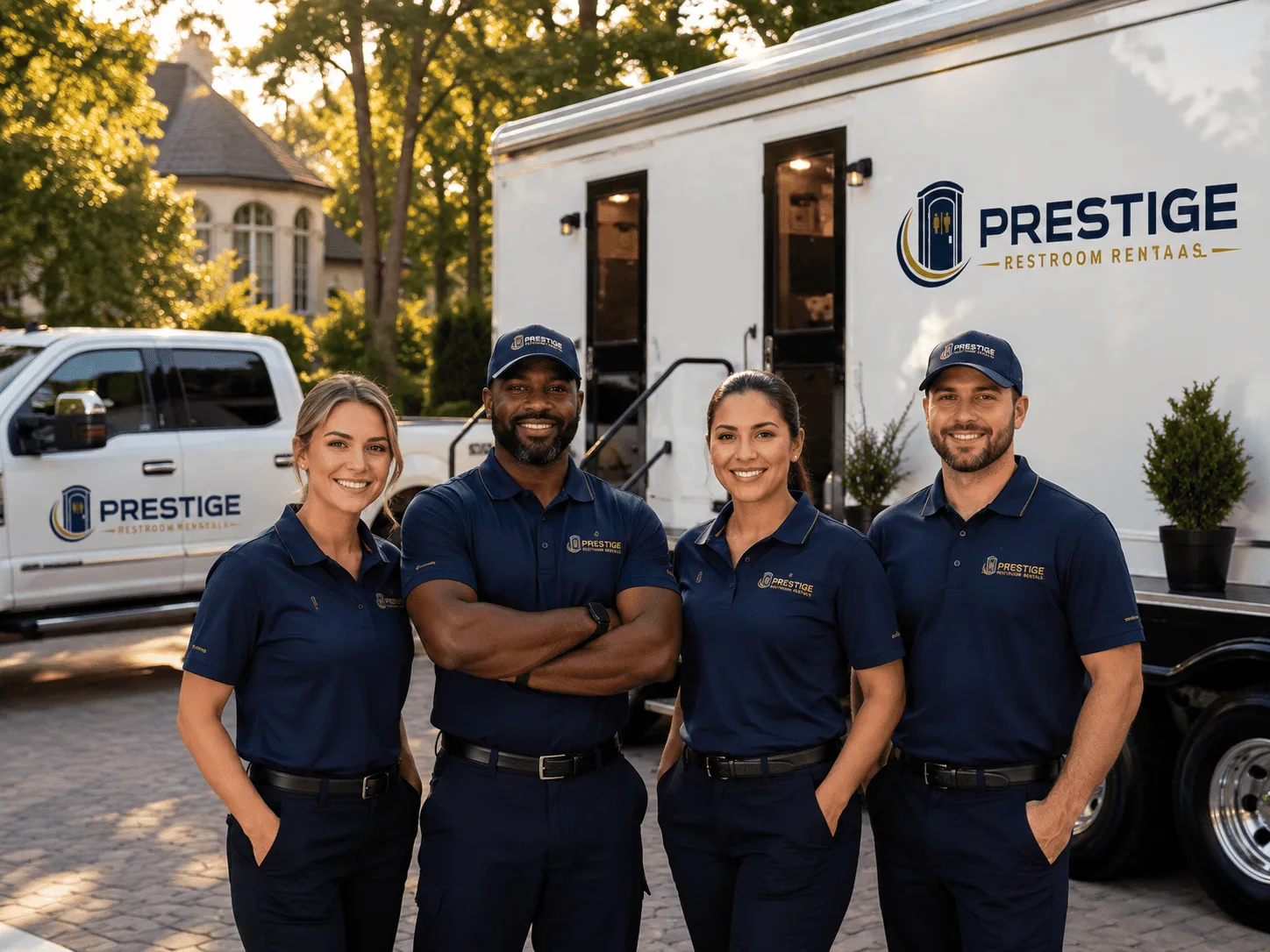 Trusted Luxury Portable Restrooms company in Page, ND